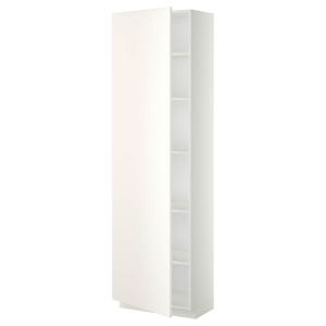 IKEA - armario alto con baldas, blancoVeddinge blanco, 60x3…