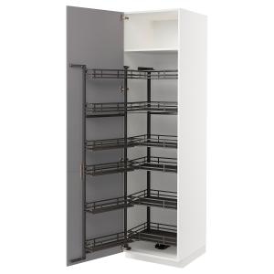 IKEA - armario alto con cestos despensa, blancoBodbyn gris,…
