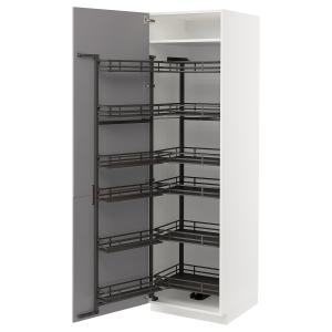 IKEA - armario alto con cestos despensa, blancoBodbyn gris,…