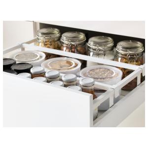 IKEA - armario bajo cocina 2 cajones, blancoAskersund efect…