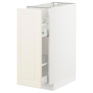 IKEA - Armario bajo cocina extraíble, blanco, Bodbyn hueso,…