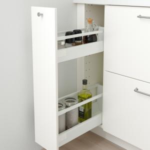 IKEA - armario bajo cocina extraíble, blancoVeddinge blanco…