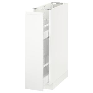 IKEA - Armario bajo cocina extraíble, blanco, Voxtorp blanc…