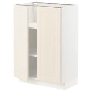IKEA - armario bajo con baldas y 2 puertas, blancoBodbyn hu…