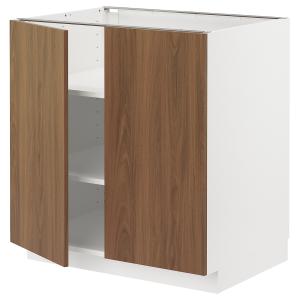 IKEA - armario bajo con baldas y 2 puertas, blancoTistorp e…