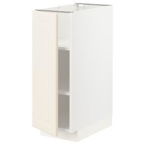 IKEA - armario bajo con baldas, blancoBodbyn hueso, 30x60 c…