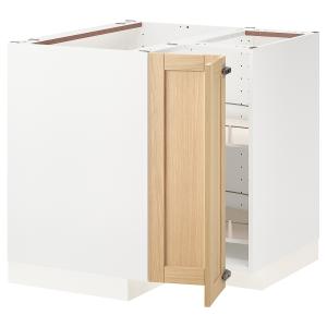 IKEA - armario bajo esquinero con carrusel, blancoForsbacka…
