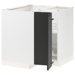 IKEA - armario bajo esquinero con carrusel, blancoUpplöv an…