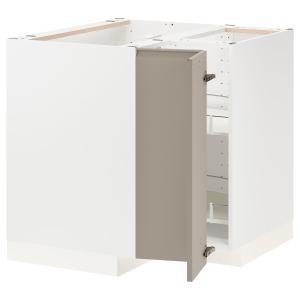 IKEA - armario bajo esquinero con carrusel, blancoUpplöv be…