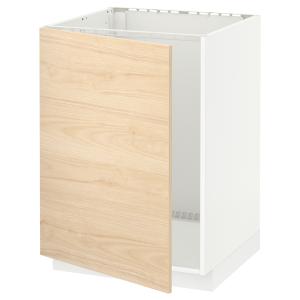 IKEA - armario bajo para fregadero, blancoAskersund efecto…