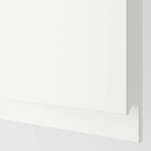 IKEA - Armario bajo para placa 2 cajones, blanco, Voxtorp b…