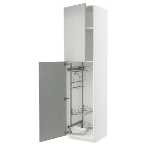 IKEA - armario escobero, blancoHavstorp gris claro, 60x60x2…