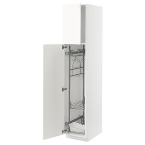 IKEA - armario escobero, blancoVallstena blanco, 40x60x200…