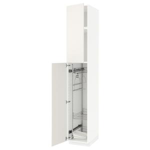 IKEA - armario escobero, blancoVeddinge blanco, 40x60x240 c…