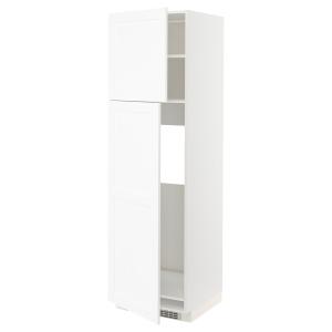 IKEA - armario para frigorífico 2 puertas, blanco Enköpingb…