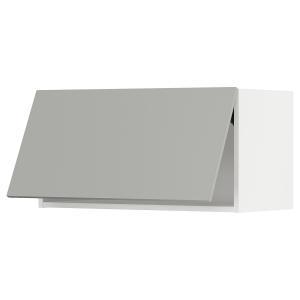 IKEA - armario horizontal de pared, blancoHavstorp gris cla…