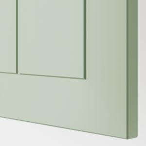 IKEA - armario horizontal de pared, blancoStensund verde cl…
