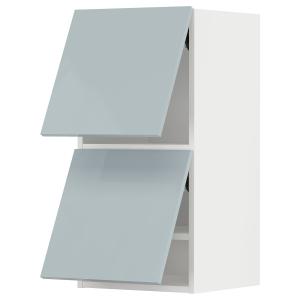 IKEA - armario de pared 2 puertas, blancoKallarp azul grisá…