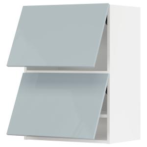 IKEA - armario de pared 2 puertas, blancoKallarp azul grisá…