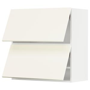 IKEA - armario de pared 2 puertas, blancoVallstena blanco,…
