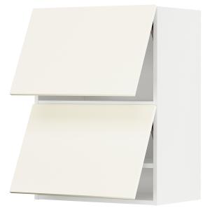IKEA - armario de pared 2 puertas, blancoVallstena blanco,…