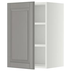 IKEA - armario de pared con baldas, blancoBodbyn gris, 40x6…