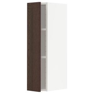 IKEA - armario de pared con baldas, blancoSinarp marrón, 20…