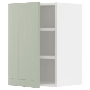 IKEA - armario de pared con baldas, blancoStensund verde cl…
