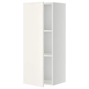 IKEA - armario de pared con baldas, blancoVeddinge blanco,…