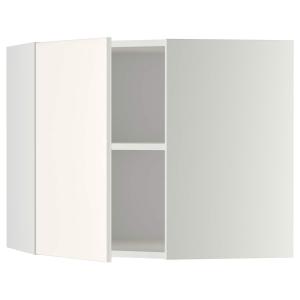 IKEA - Armario de pared esquina con baldas, blanco, Vedding…