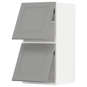 IKEA - armario pared horizontal 2 puertas, blancoBodbyn gri…