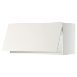 IKEA - armario pared horizontal, blancoVeddinge blanco, 80x…