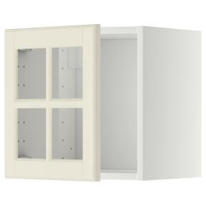 IKEA - armario de pared   puerta de vidrio, blancoBodbyn hu…