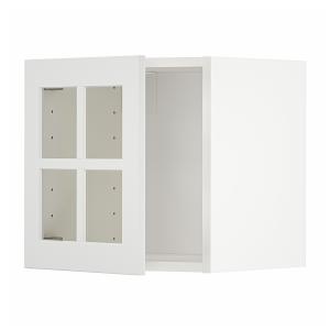 IKEA - armario de pared   puerta de vidrio, blancoStensund…