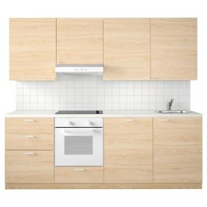 IKEA - cocina, blanco MaximeraAskersund fresno, 240x60x228…