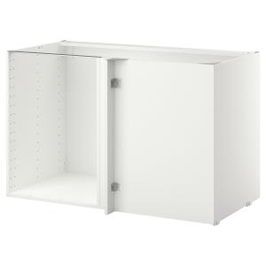 IKEA - Estructura armario base esquina, blanco, 128x68x80 c…