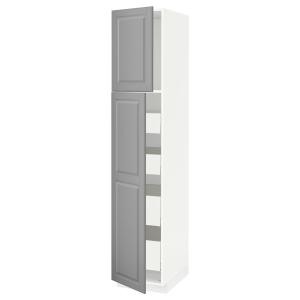 IKEA - aa2pt4cj, blancoBodbyn gris, 40x60x200 cm blanco/Bod…