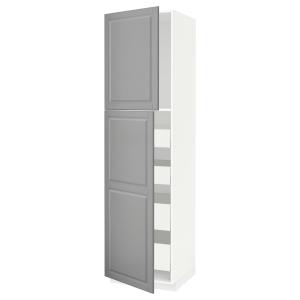 IKEA - aa2pt4cj, blancoBodbyn gris, 60x60x220 cm blanco/Bod…