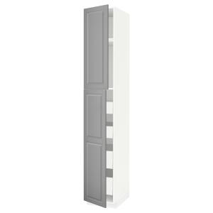 IKEA - aa2pt4cj, blancoBodbyn gris, 40x60x240 cm blanco/Bod…