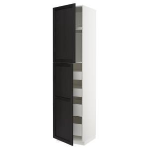 IKEA - aa2pt4cj, blancoLerhyttan tinte negro, 60x60x240 cm…