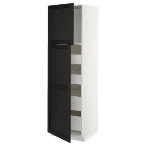 IKEA - aa2pt4cj, blancoLerhyttan tinte negro, 60x60x200 cm…