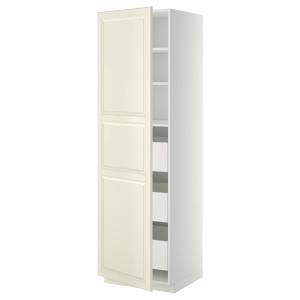 IKEA - Armario cocina blanco/Bodbyn hueso 60x60x200 cm