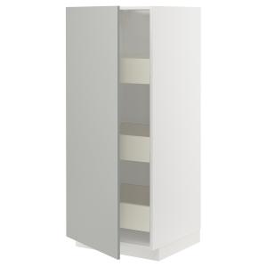 IKEA - aacj, blancoHavstorp gris claro, 60x60x140 cm blanco…