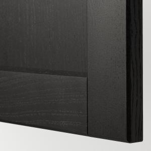 IKEA - Armario cocina, blanco, Lerhyttan tinte negro, 60x60…