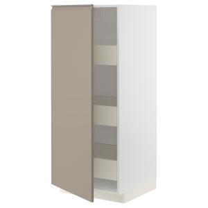 IKEA - aacj, blancoUpplöv beige oscuro mate, 60x60x140 cm b…