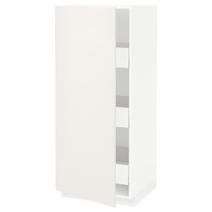 IKEA - Armario cocina, blanco, Veddinge blanco, 60x60x140 c…