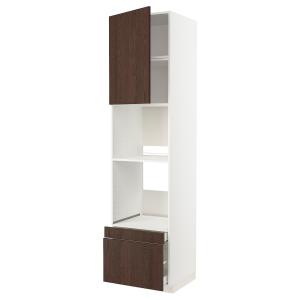 IKEA - aahornocombi pt2cj, blancoSinarp marrón, 60x60x240 c…