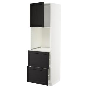 IKEA - aahorno pt2frt2cj, blancoLerhyttan tinte negro, 60x6…