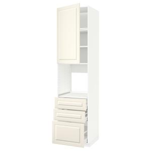 IKEA - aahorno pt3cj blanco/Bodbyn hueso 60x60x240 cm