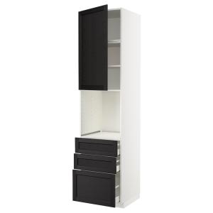 IKEA - aahorno pt3cj, blancoLerhyttan tinte negro, 60x60x24…